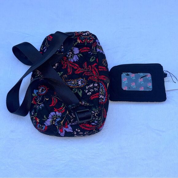 Vera Bradley Outlet Cotton Essential Sling Backpack & RFID Zip-Top ID Case main image 8